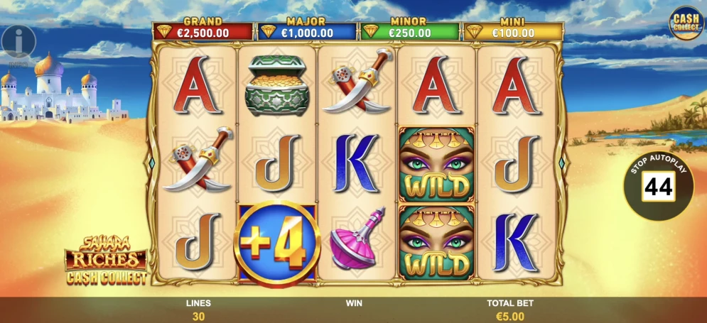 Sahara Riches Cash Collect