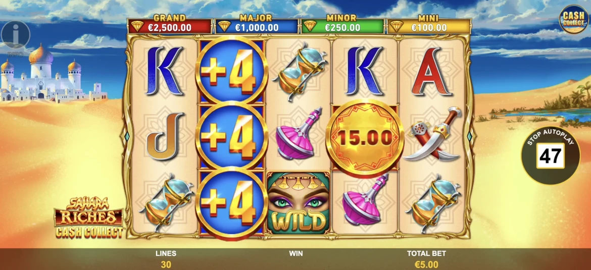 Sahara Riches Cash Collect